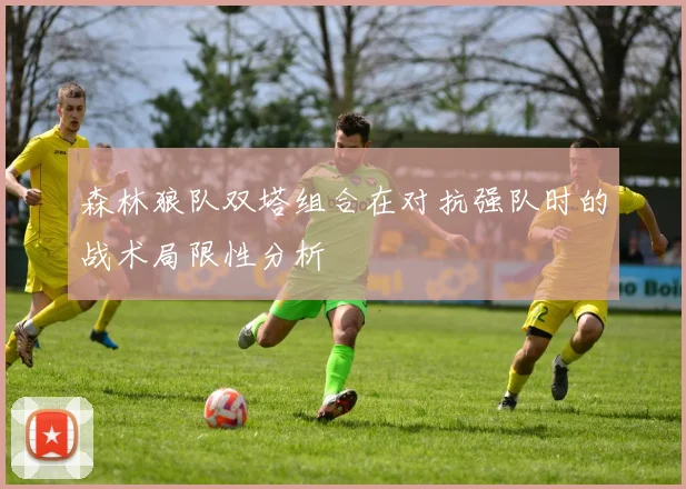 森林狼队双塔组合在对抗强队时的战术局限性分析